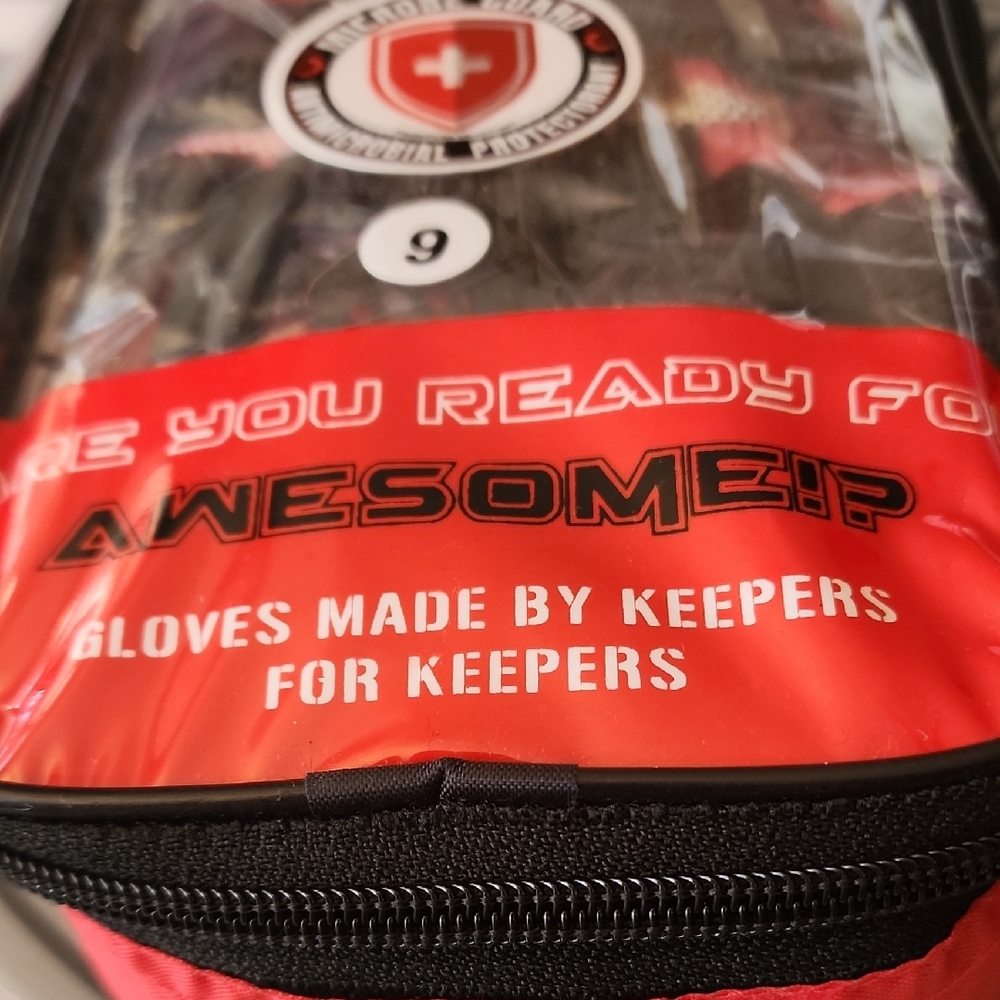 Awesome Red and Black Gloves